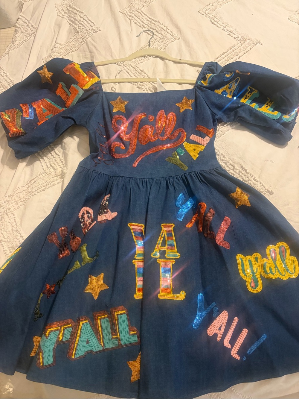 QUEEN OF SPARKLES - rodeo queen dress